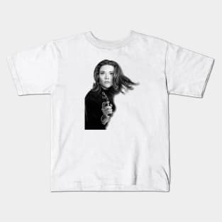 Emma Peel Retro 70s 80s 90s ,TV Series Kids T-Shirt